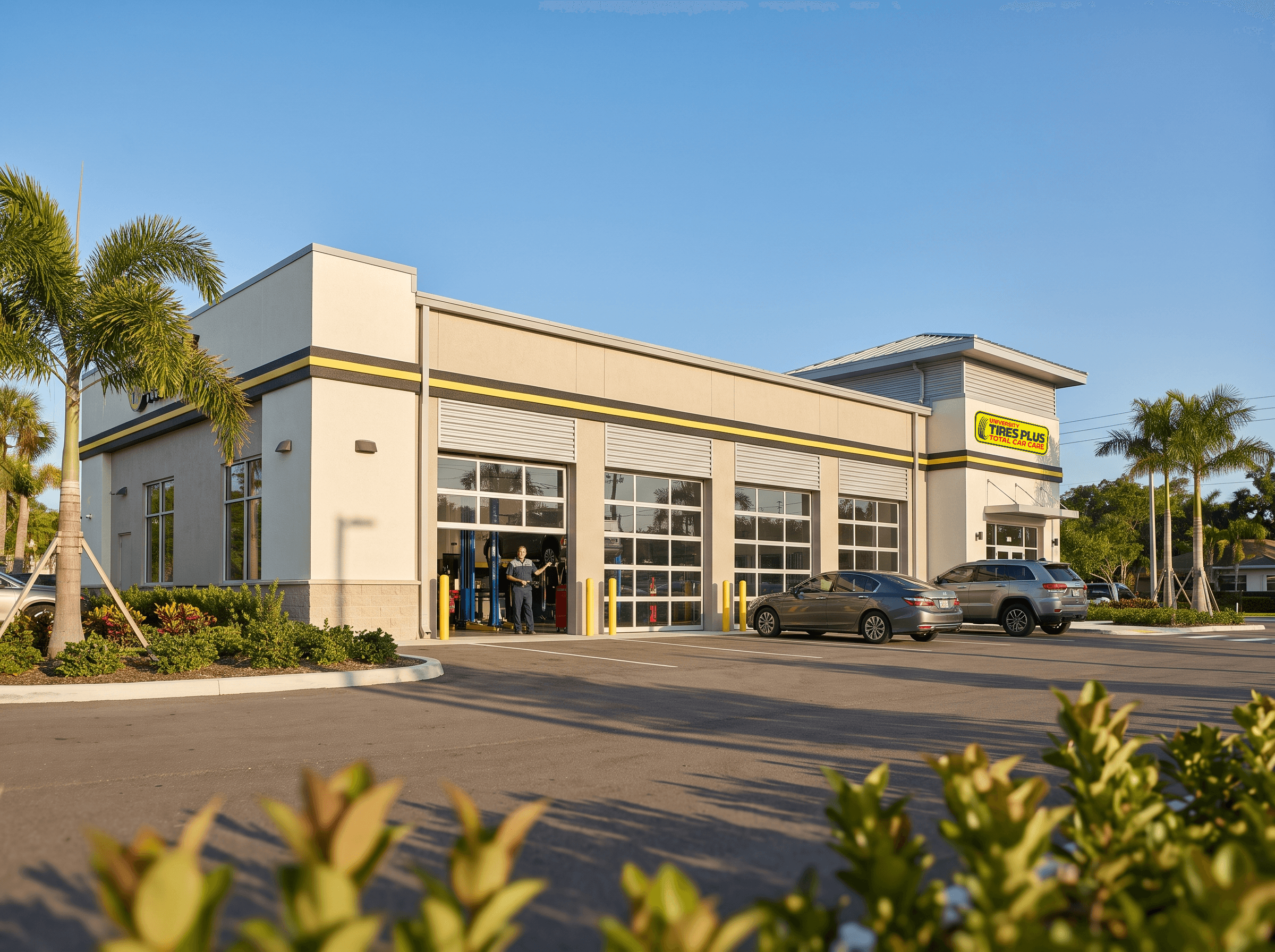 The Tires Plus University Parkway shop in Sarasota, FL